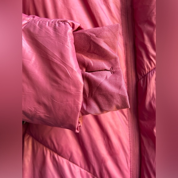 SPYDER womens size small pink hooded puffer jacket - Picture 2 of 6